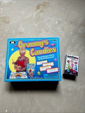 Vocabulary games - Granny’s Candies and Topicubes
